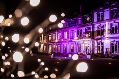 Lieux de réception en Alsace - Château avec des lumières - Effervescence